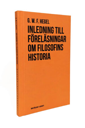 Inledning till föreläsningar om filosofins historia